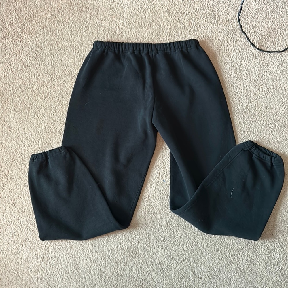 Black sweat pants